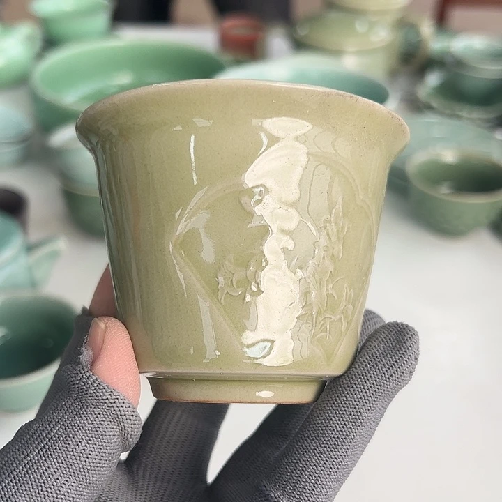 小米茶器龙泉青瓷