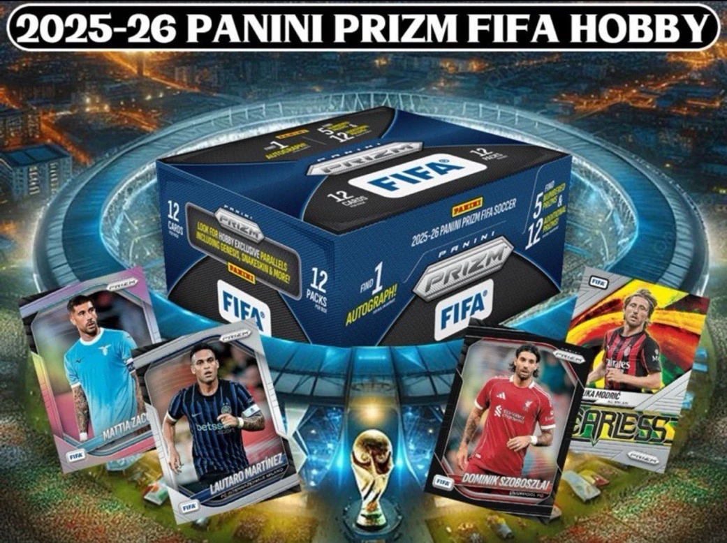 Panini 足球球星卡片直播拆卡 base一张 世界杯 赠消消乐一次