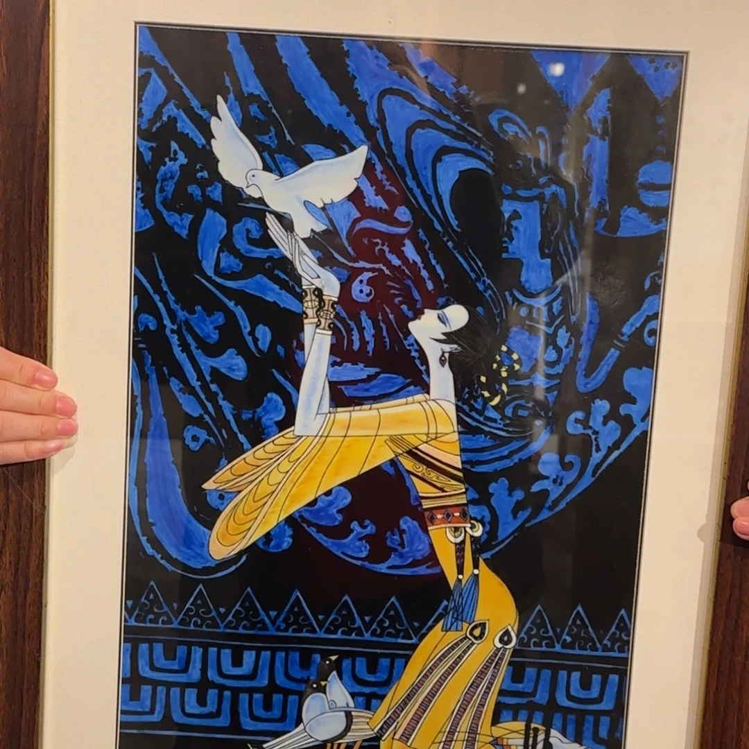 瓷前女友瓷板画手绘