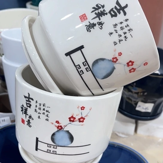 多肉绿植陶瓷花盆