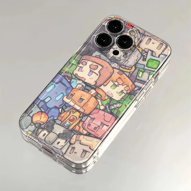 MC我的世界适用苹果iPhone16promax小米15华为70手机壳太空12MT