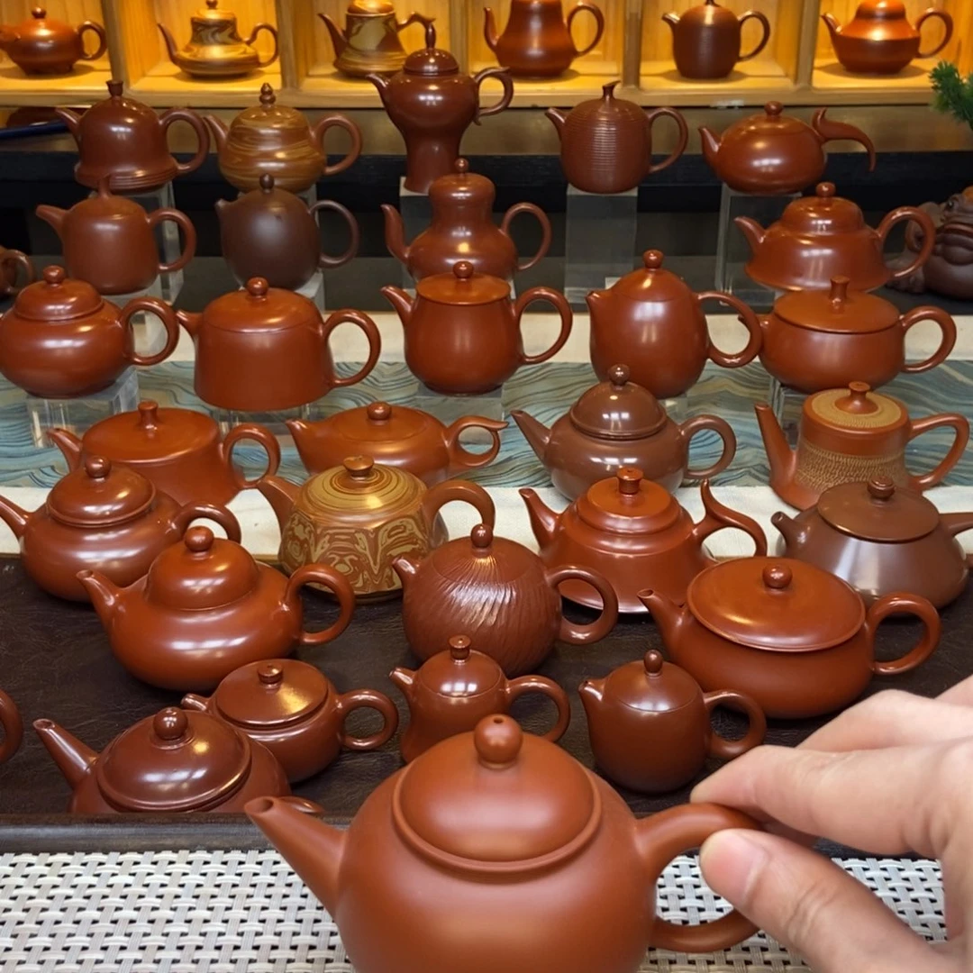 茶壶紫砂L***ゝ潮州手工艺