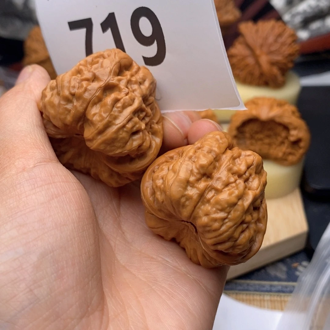 文玩核桃把件719号40蛙