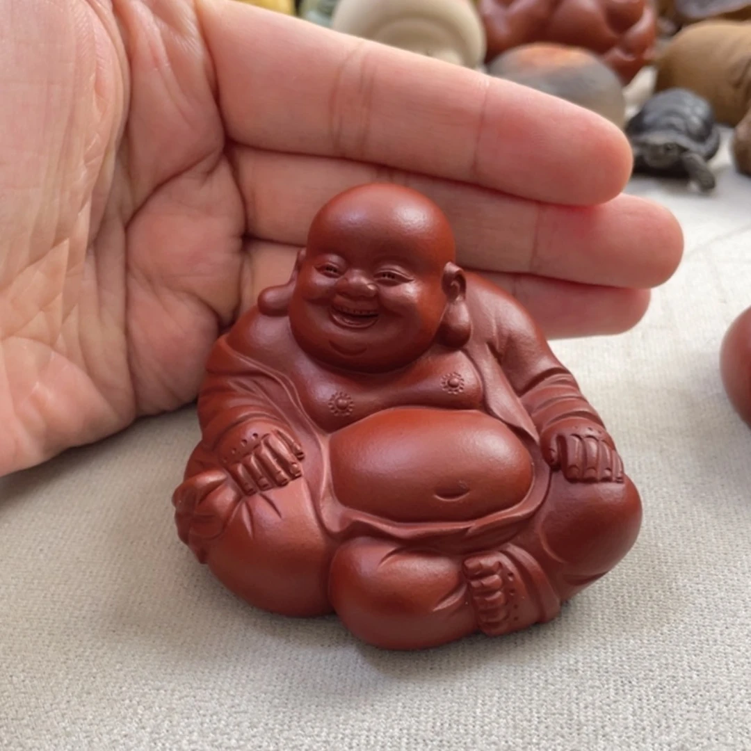 【闪购商品】紫砂茶宠一**去紫砂弥勒