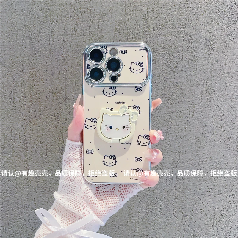 电镀大视窗适用苹果16iPhone/华为荣耀/OPPO/VIVO/小米手机壳爆款