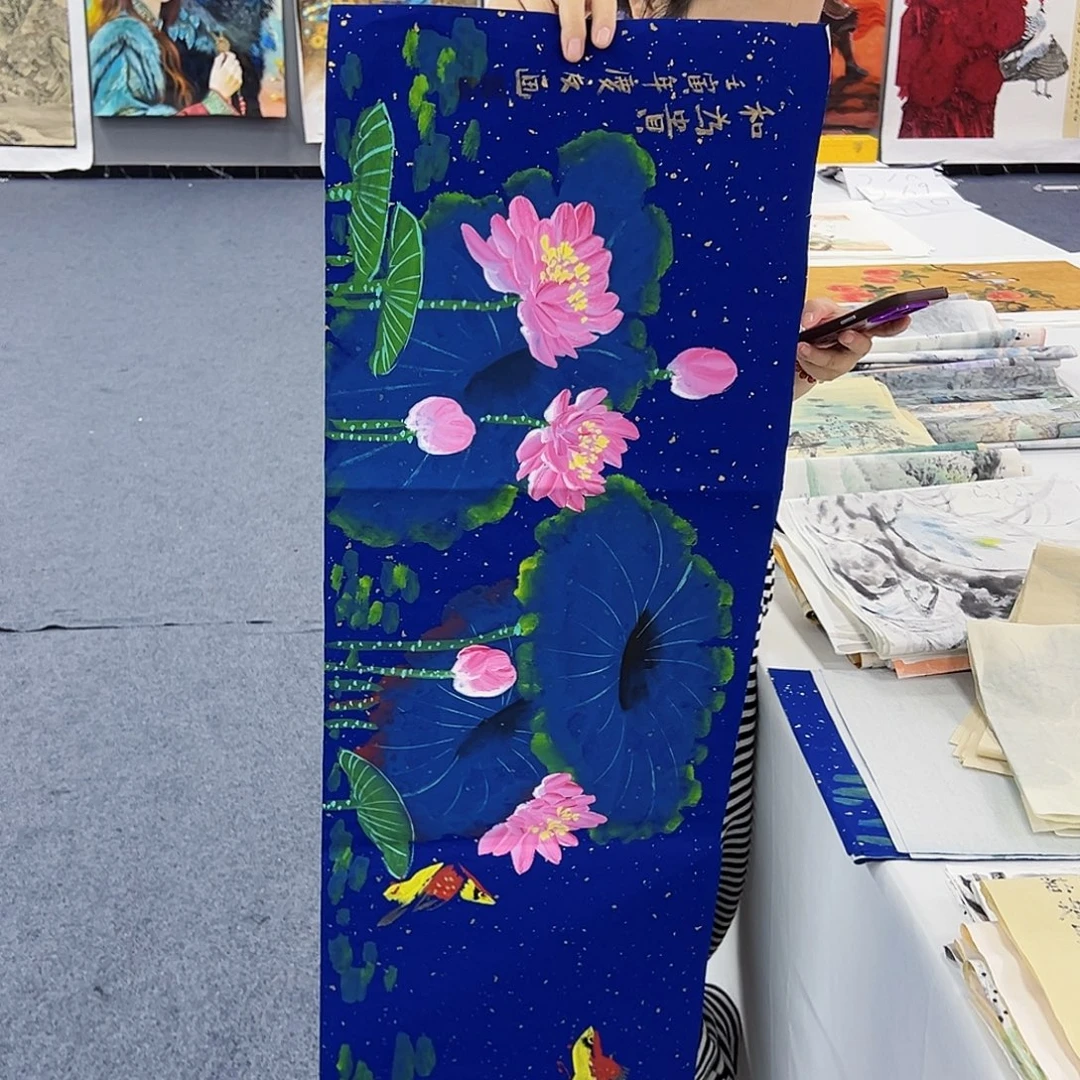 国画事事顺心如意心想事成