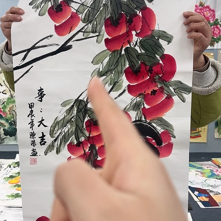 国画我是你的小可爱啊我的小可爱我的小