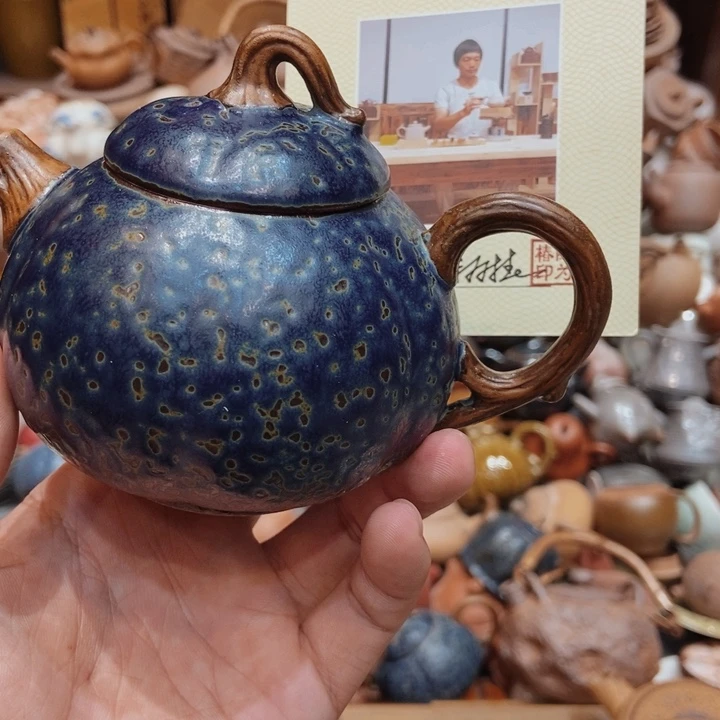 柴烧老岩泥高端茶器