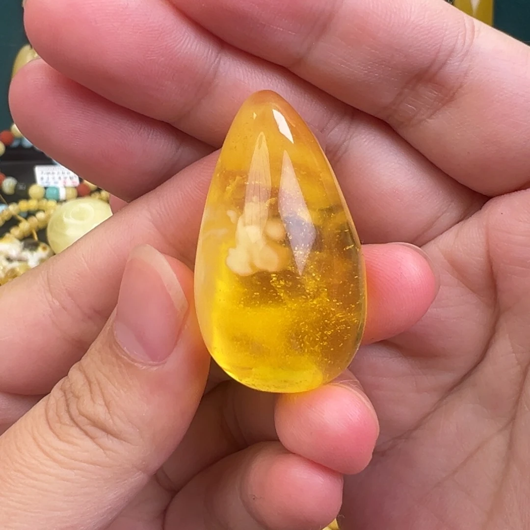 琥珀手链未镶嵌水滴