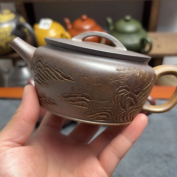 紫砂茶壶紫砂微瑕