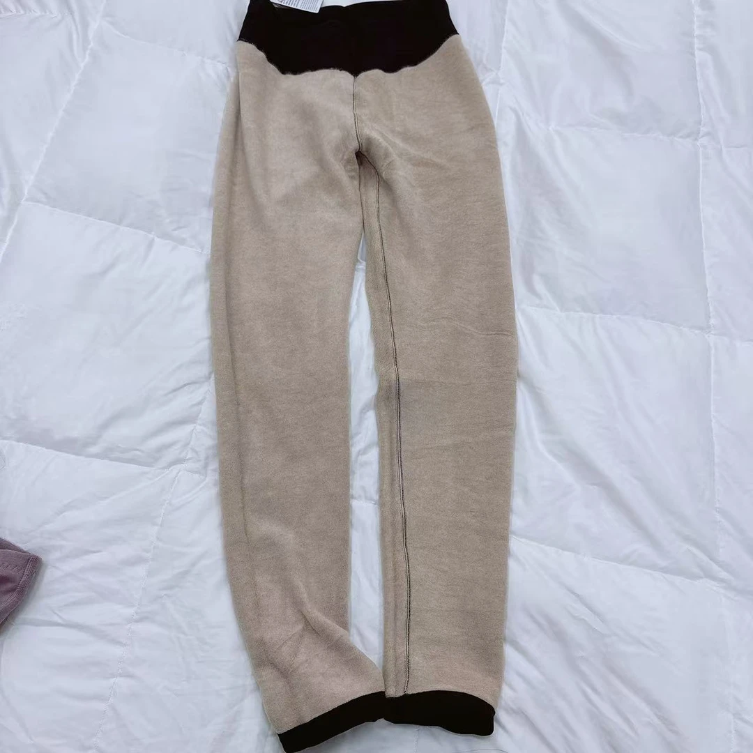 贴身舒适加绒女秋冬保暖裤加厚紧身透气打底裤2257塑性 芭比裤