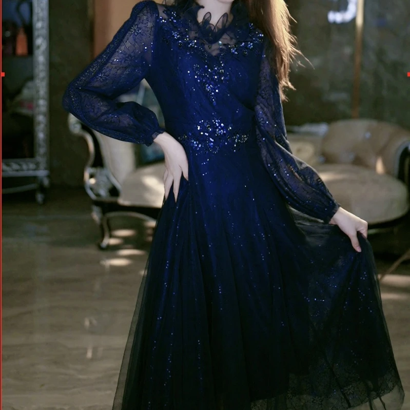 SEJI/瑟纪1.22【惊艳全场】重工气质连衣裙