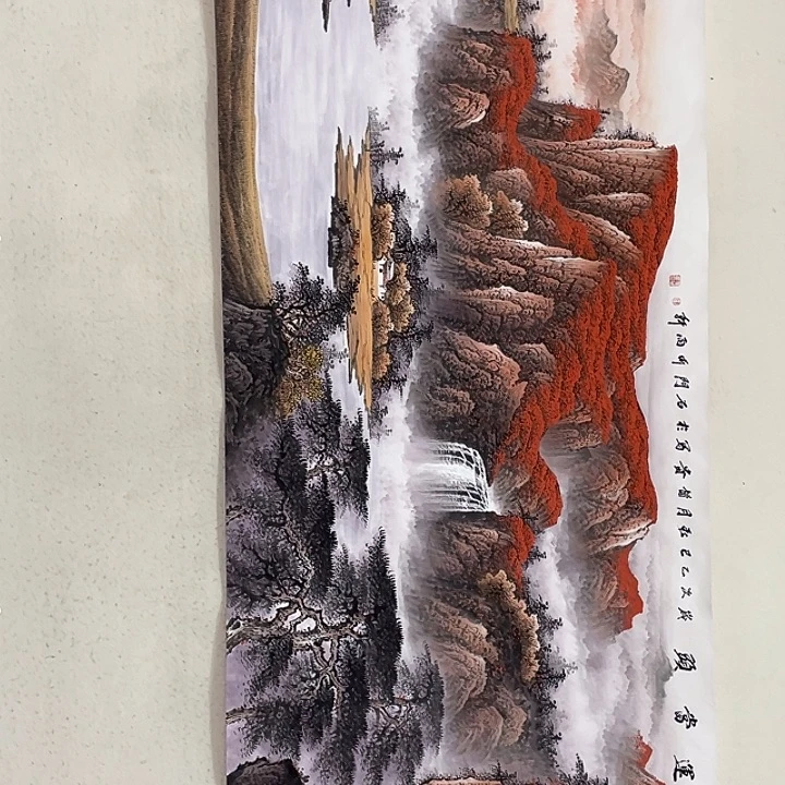 国画国画作品集的故事
