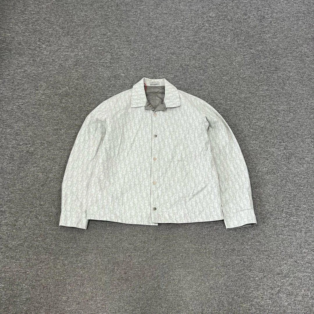 99新 DIOR/迪奥 满印老花 棉服外套夹克 46码 99新