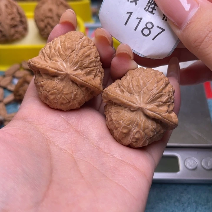 把件文玩核桃南瓜墩39.1187