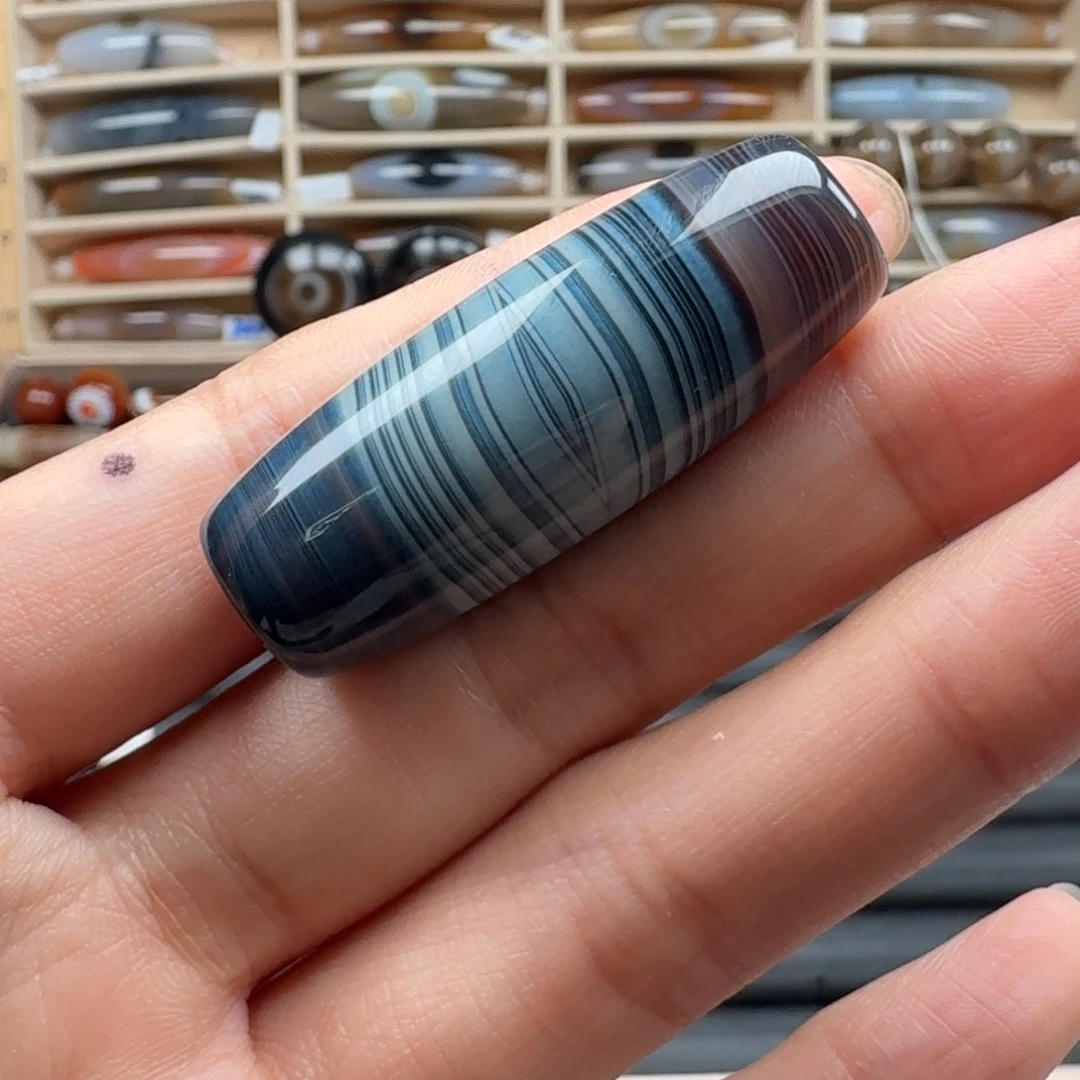 大***愚玛瑙/玉髓未镶嵌颈饰