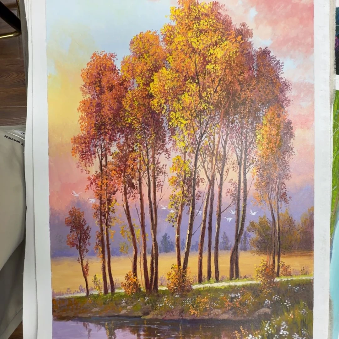 油画加油加油努力加油努力