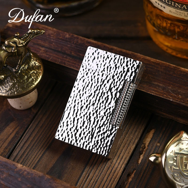 双11dufan陨石坑朗声打火机高颜值送男友生日礼物高档充气男士赠