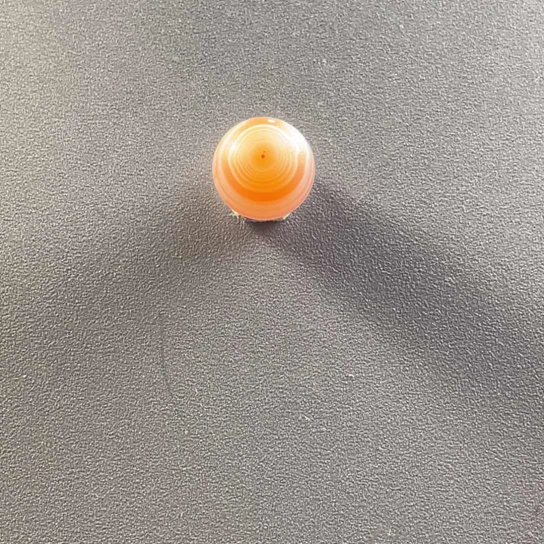 南红玛瑙保山天然原矿蒲漂天眼单珠未镶嵌