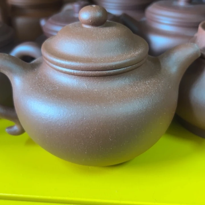 茶壶紫砂封釉莲子200cc