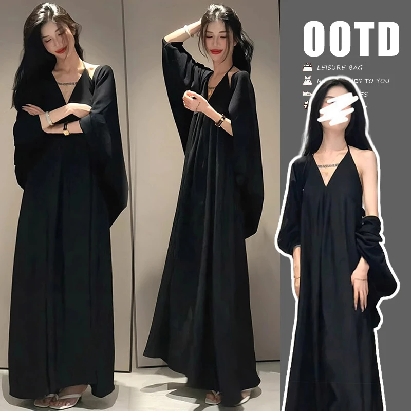 高级感早秋季2025新款孕妇装时尚辣妈穿搭绝美精致洋气连衣裙秋装