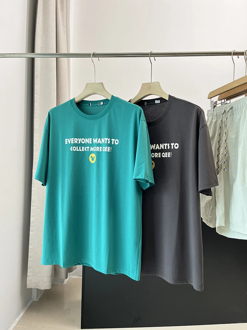 特！商场余D！冰爽棉 夏季印花圆领短袖T恤衫 C18 男装 H6028