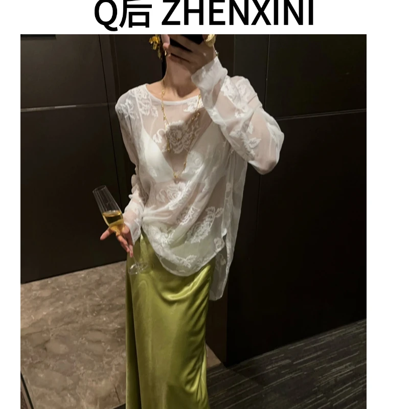 Q后严选.25当季设计款潮流时尚刺绣上衣T恤