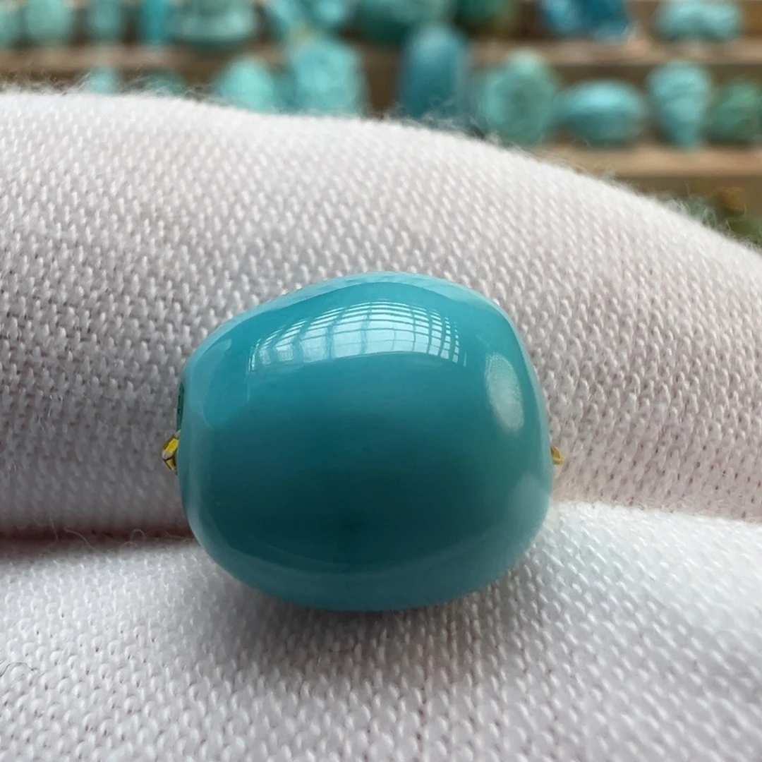 绿松石未镶嵌配饰9.6*10.3