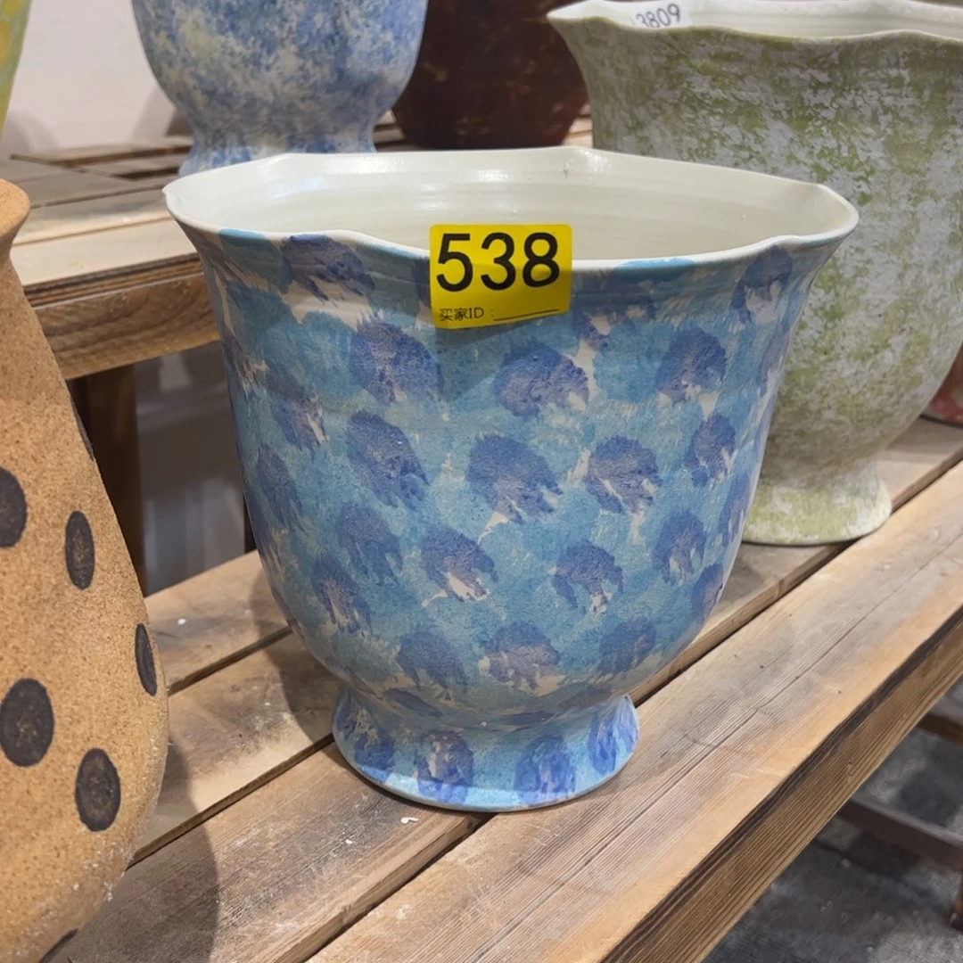 瓷片538高22口20.5已打孔的，