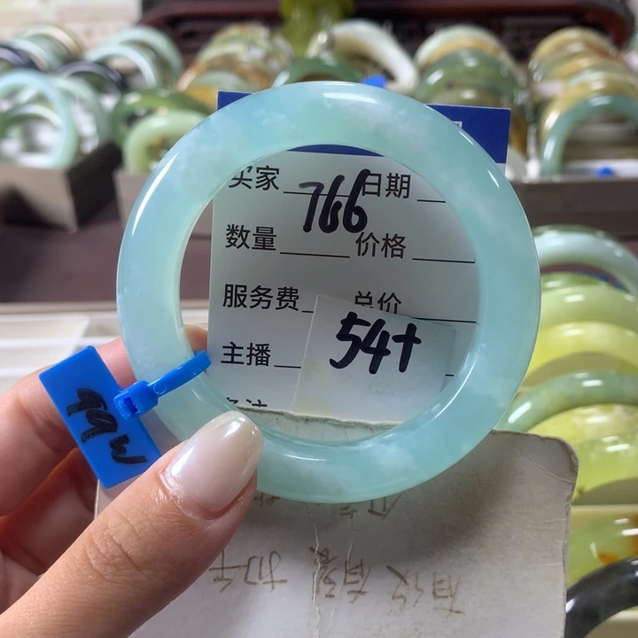 未镶嵌蛇纹石玉手镯766