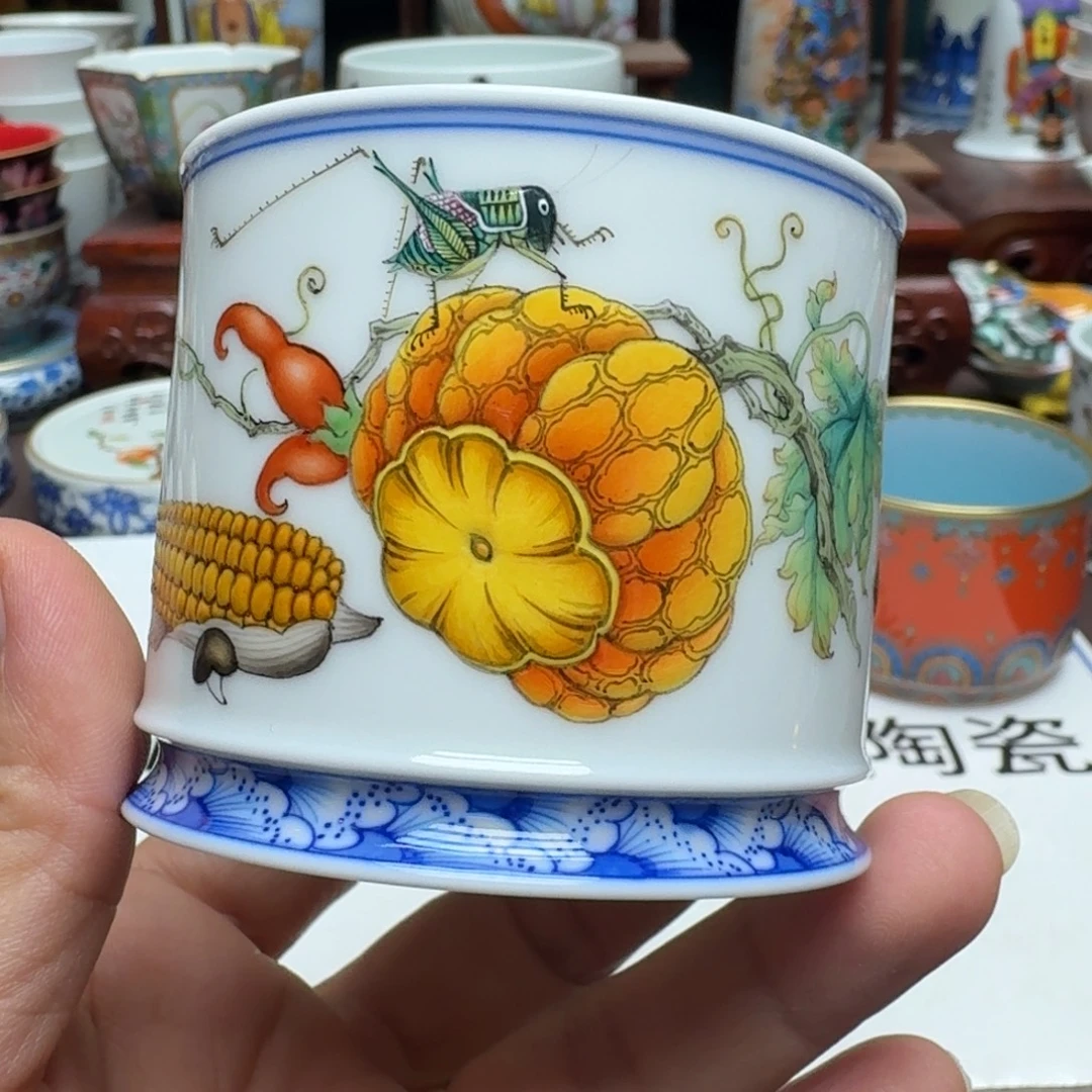 景德镇手工手绘展示