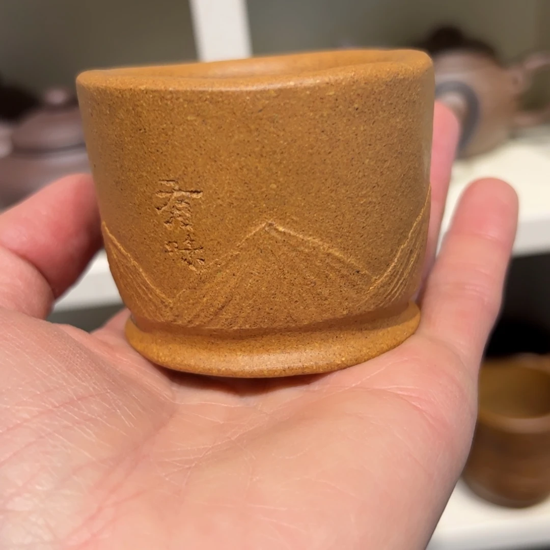 紫砂茶宠布****?沉香段杯子