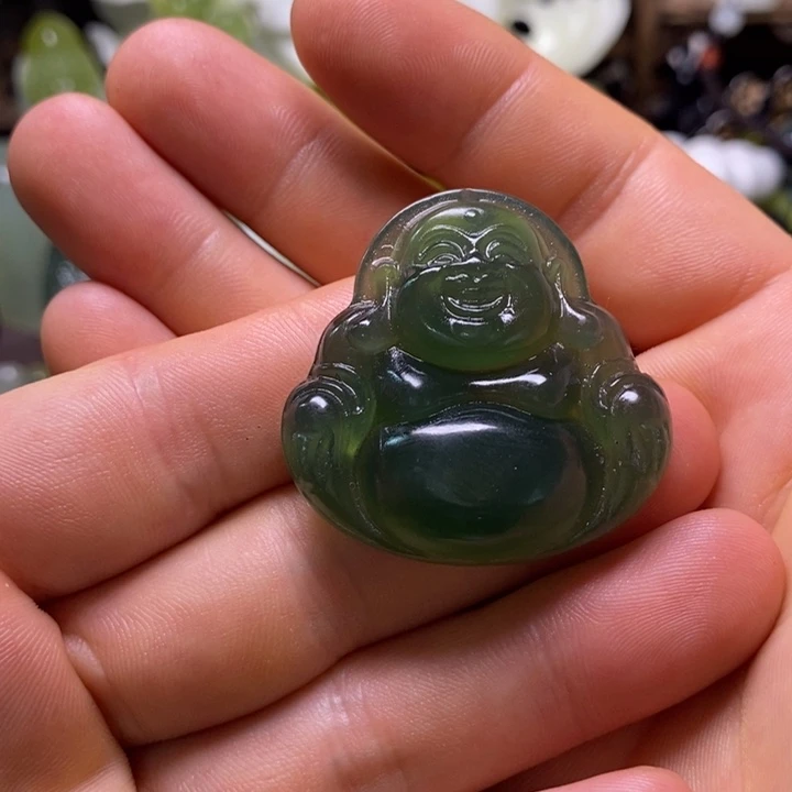 岫玉未镶嵌岫玉颈饰