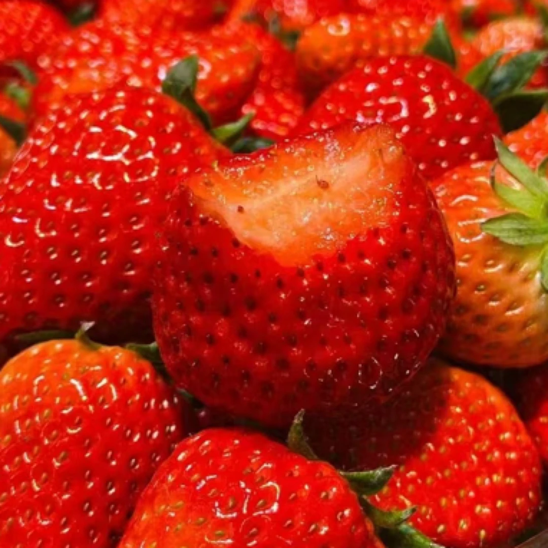 【荥阳同城小时达】2.2斤礼盒香甜丹东久久红颜草莓