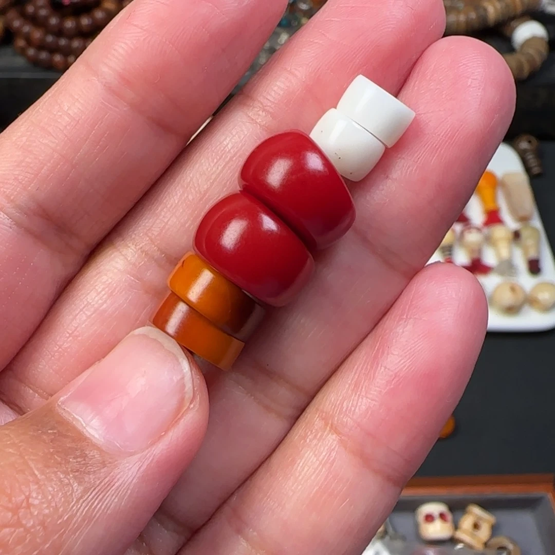 树脂制品冰***啡念珠配饰