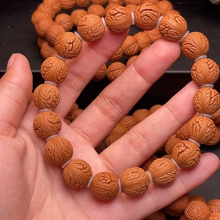 手串桃核精品绣球手串1.3