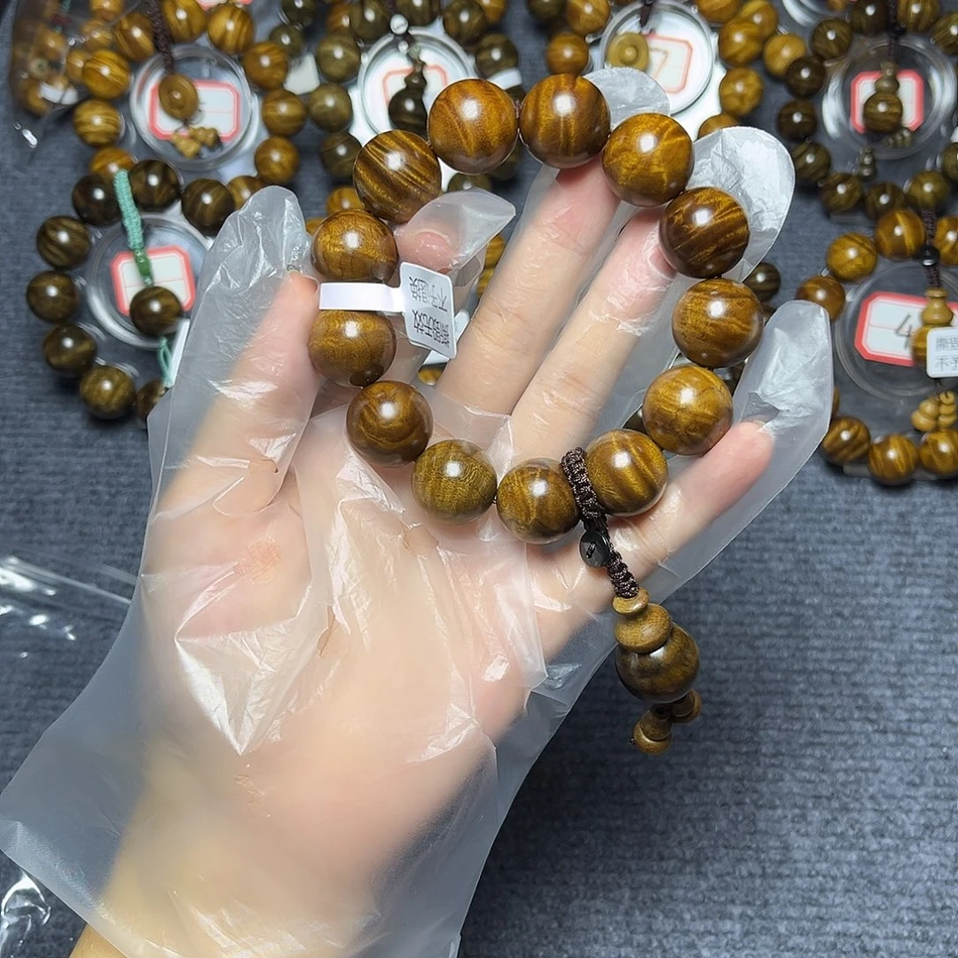 手串/手链楠木（金丝楠）红油底1.8龙胆228