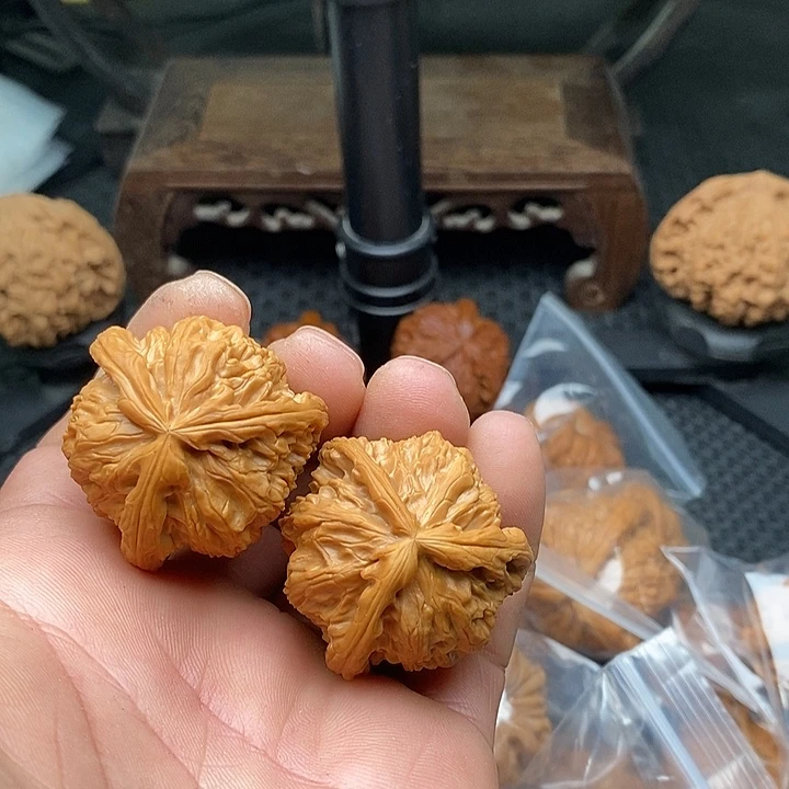 ****王手串/手链核桃拼接白狮子1