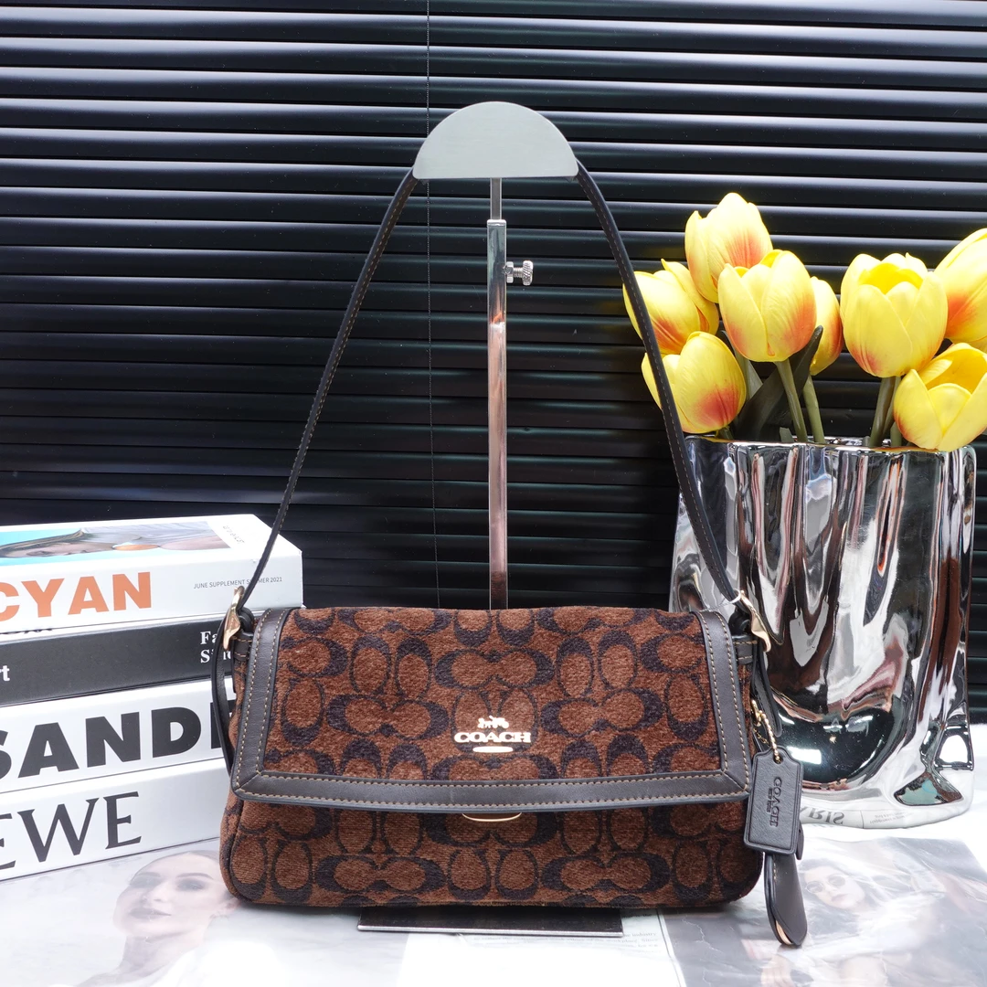 95新 COACH/蔻驰 单肩包/T10338216