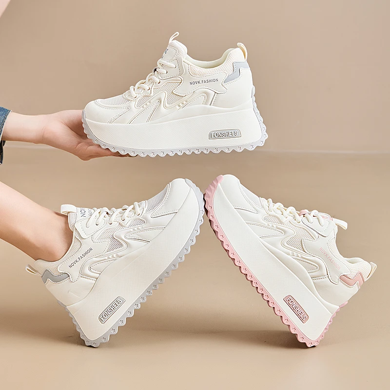 2025新款老爹鞋厚底鞋增高女鞋小白鞋女百搭经典款
