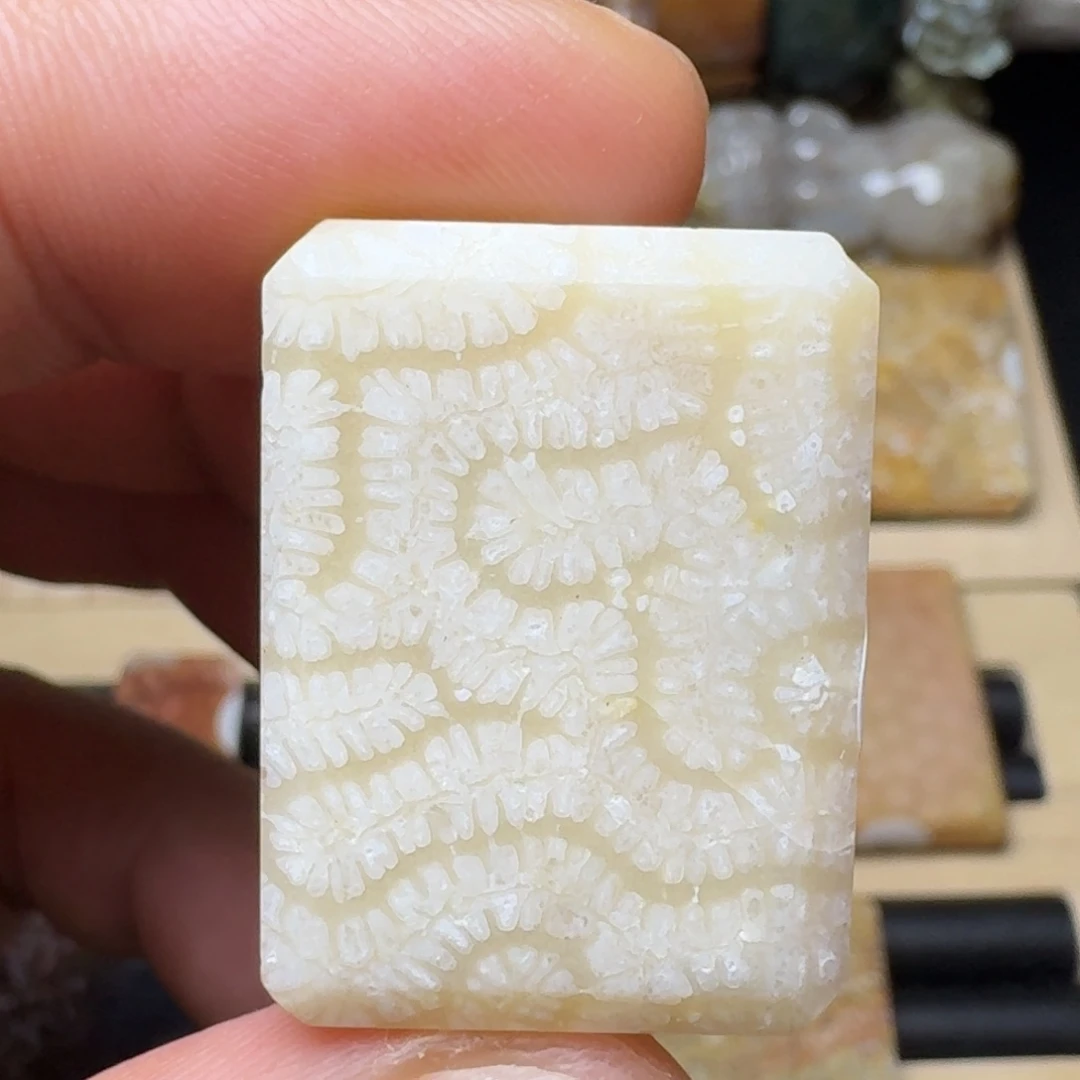 硅化玉未镶嵌纯天然色有机玉石保真色瑕疵特价不退换