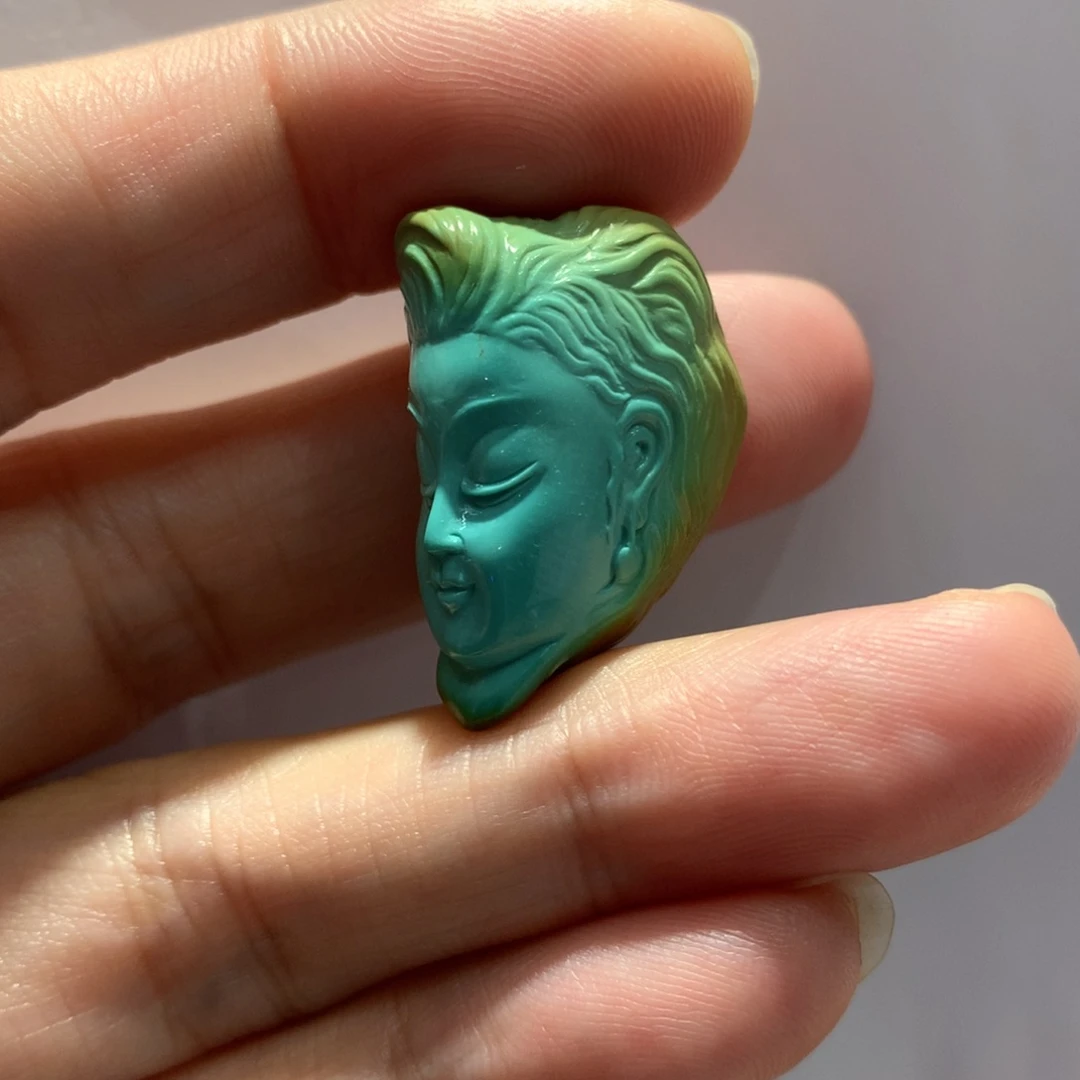 未镶嵌绿松石吊坠