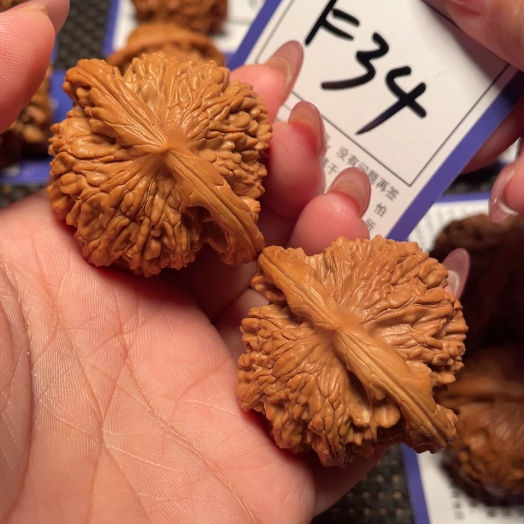 桃核把件34号麦穗45