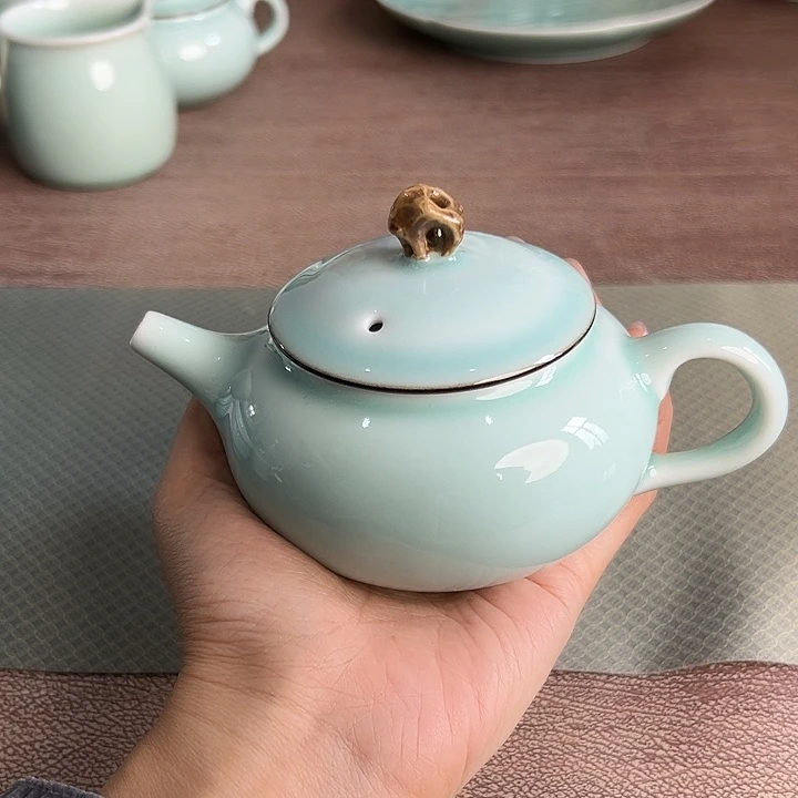 小米茶器龙泉青瓷