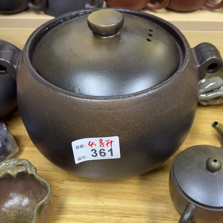 壶 老韩坭兴陶 陶锅