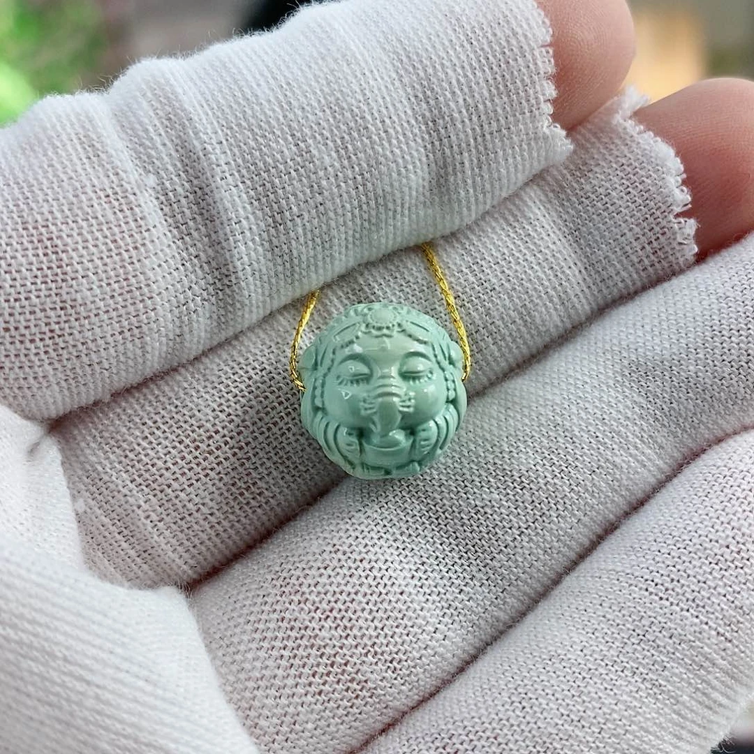 绿松石珠宝奇石未镶嵌