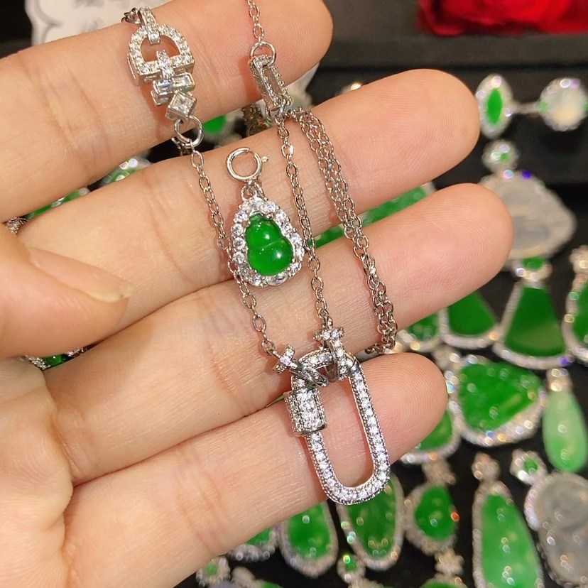 【闪购商品】翡翠未镶嵌颈饰天然翡翠