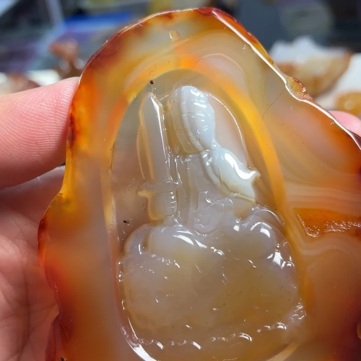 玛瑙/玉髓未镶嵌吊坠(不含链)