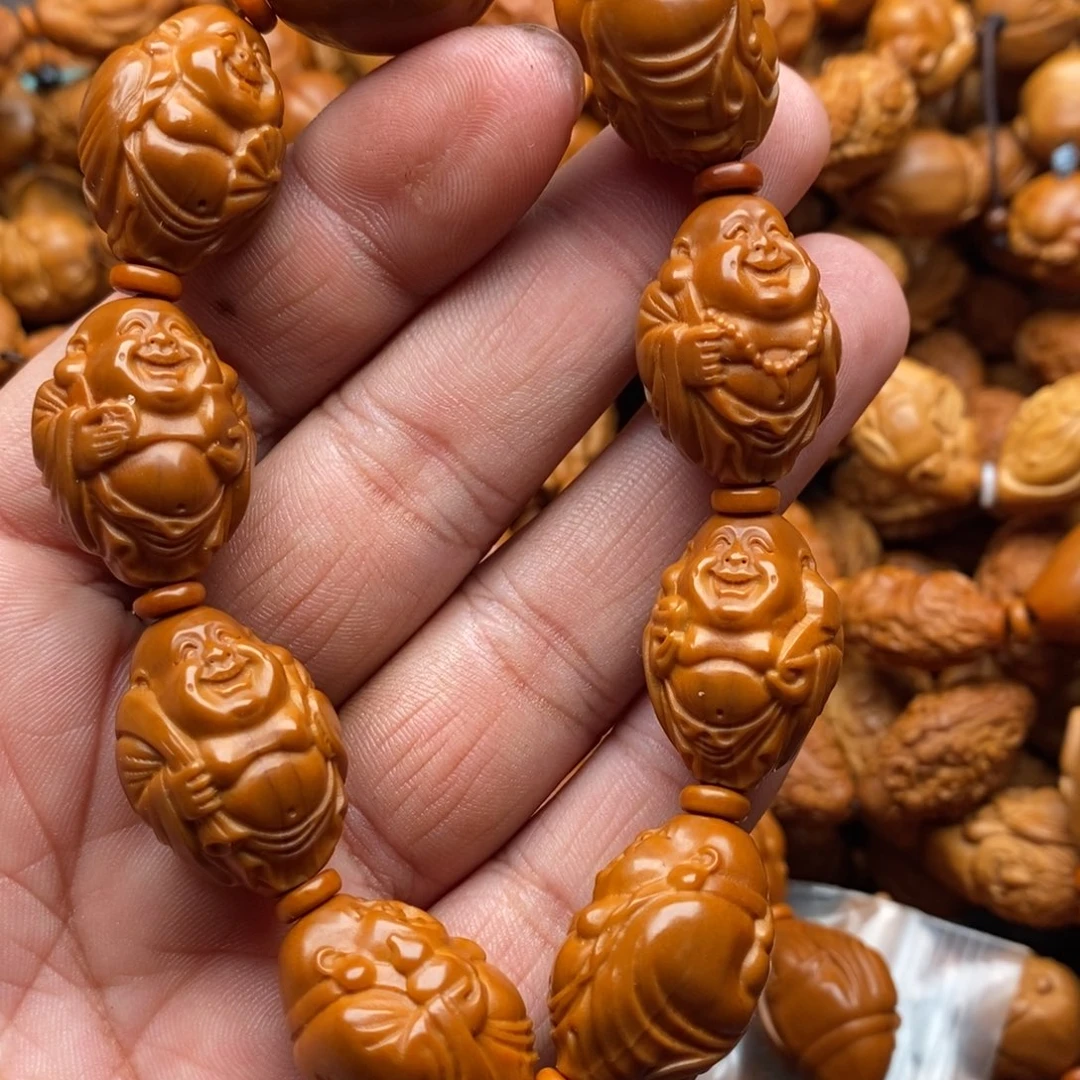 橄榄核手串大弥勒