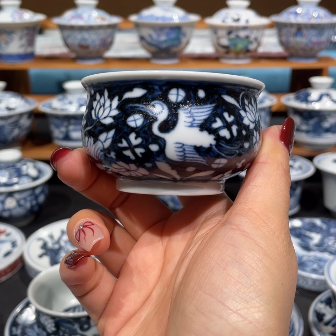 景德镇陶瓷手工手绘